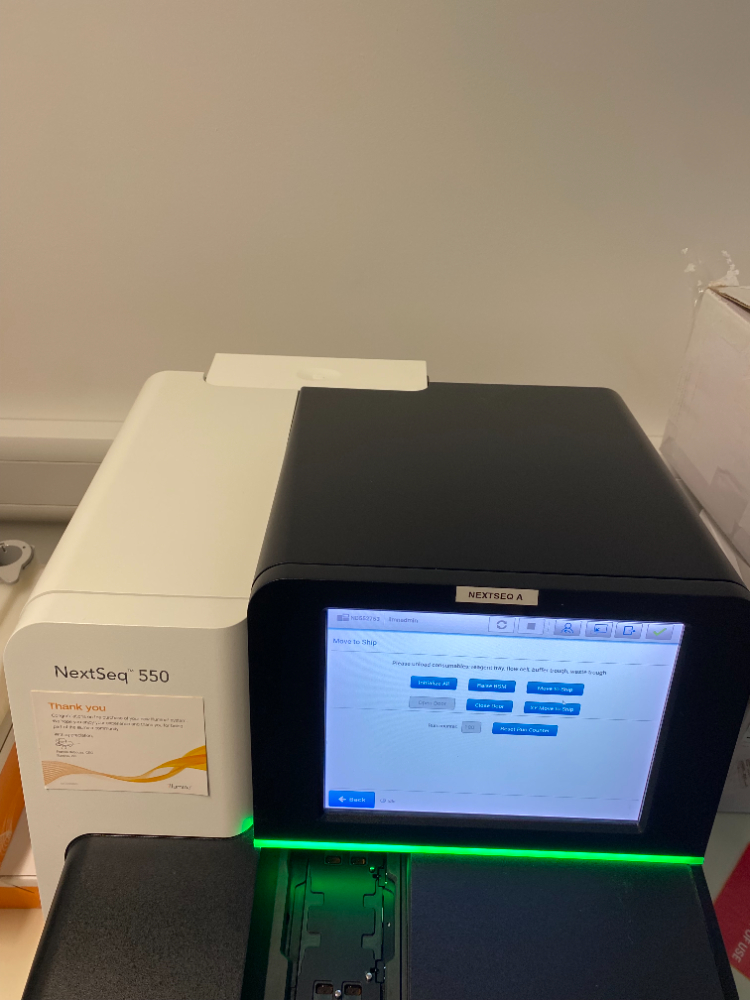 Image of Illumina MiSeq 550 Gene Sequencing System